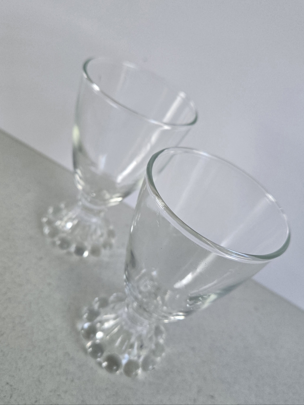 Anchor Hocking “Boopie” Glasses Vintage